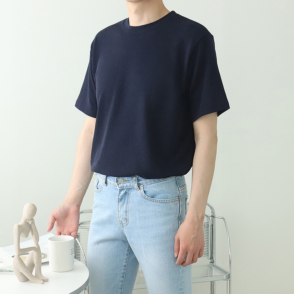 남자반팔티 빅사이즈 이너 머슬핏 반팔