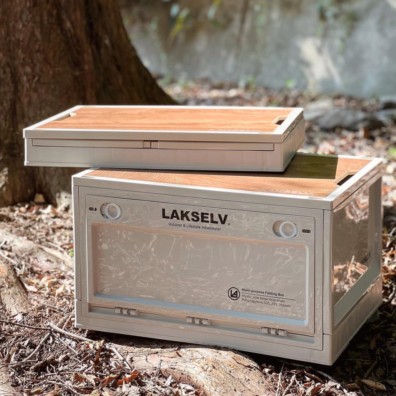 락셀 캠핑박스 캠핑폴딩박스 상판포함
