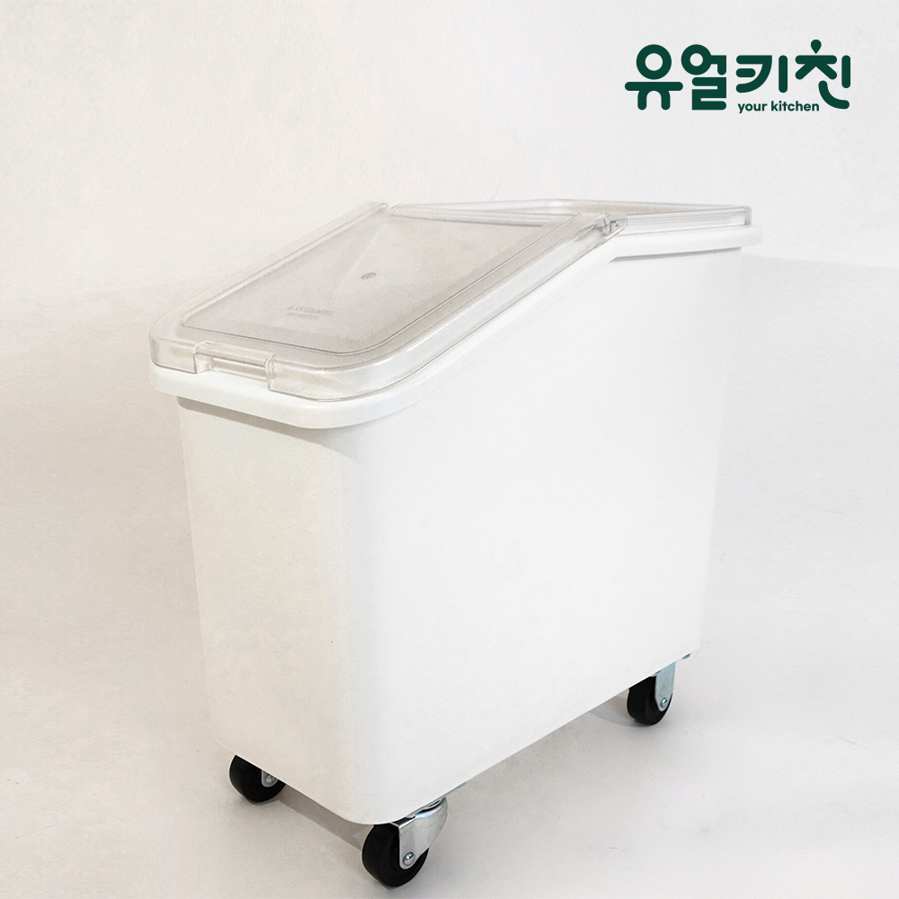 유얼키친 식재료 보관통 이동식 식자재통 100L - 상세 이미지 4