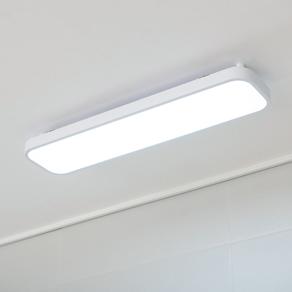 LED 루미케어 주방등 60W 화이트 주광색 삼성칩 플리커프리