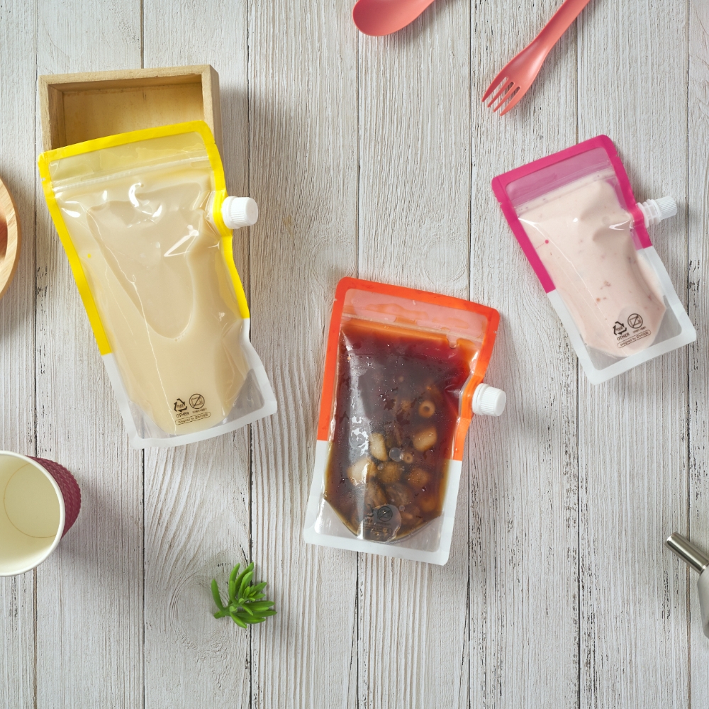 띵파우치 지퍼 스파우트파우치 150ml 30매 이유식 팩 퓨레 소분 휴대용