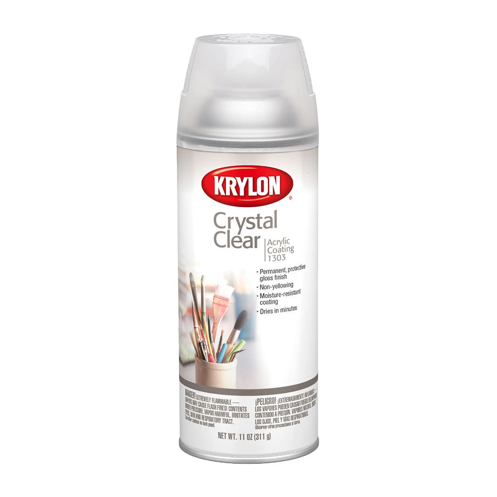 크라이런(Krylon) 크리스탈 클리어 스프레이 311g : 건양페인트