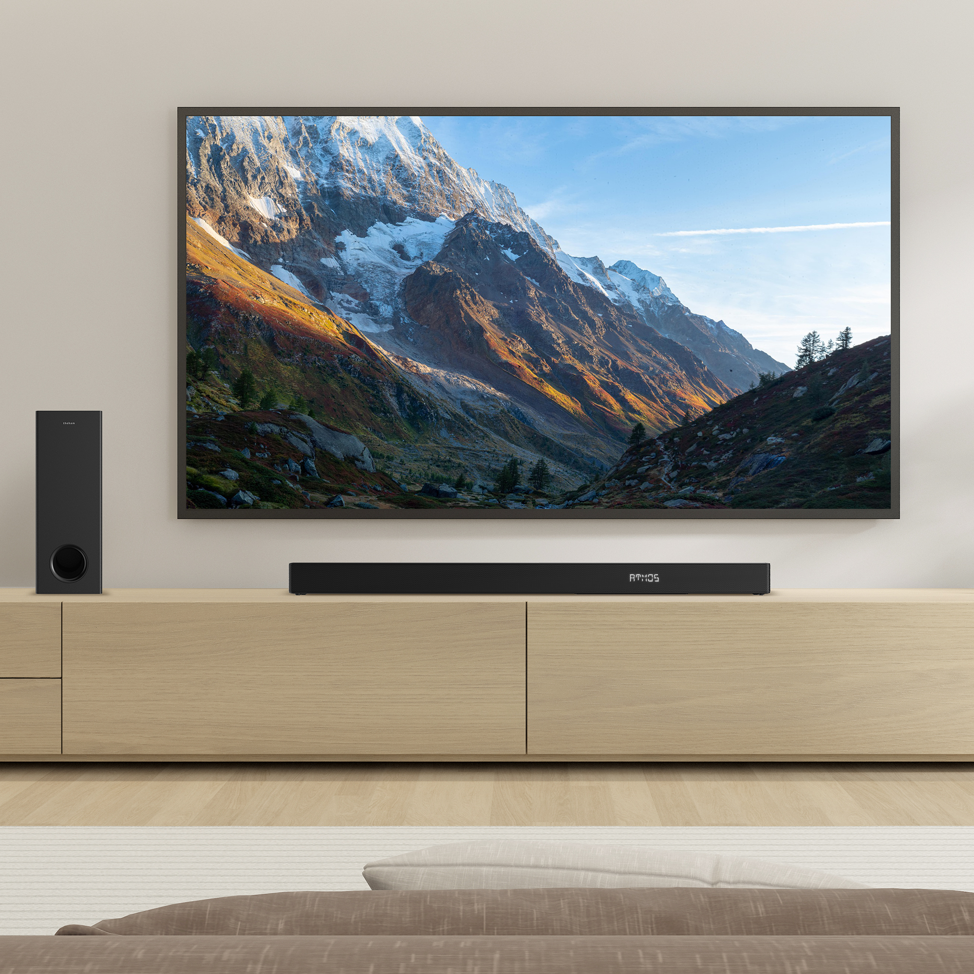 더함 사운드바 홈시어터 돌비애트모스 블루투스 TV 스피커 SW240-231R - 상세 이미지 5