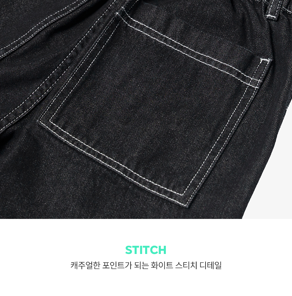 [3천장돌파][MADE] 빅사이즈 S-4XL 미유키 투웨이 스트링 청 밴딩 카고바지 Y2K 룩 상세 이미지 9