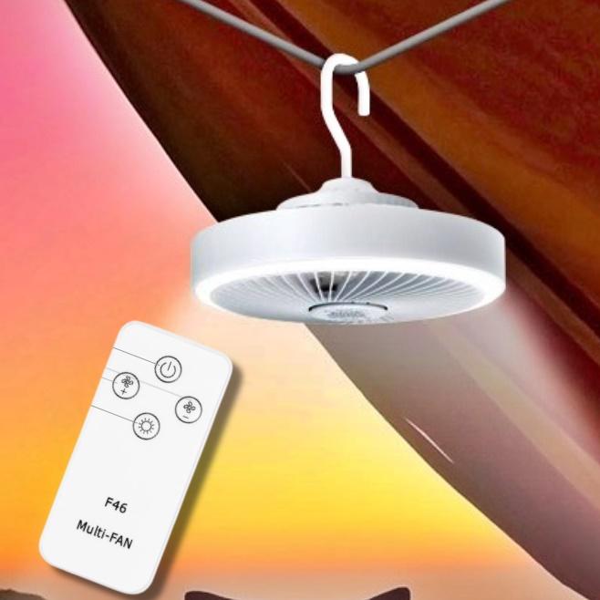 텐트 천정선풍기 캠핑 무선실링팬 소형실링팬