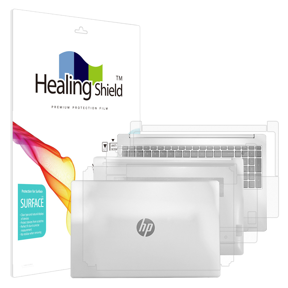 HP 15-fd 무광 외부보호필름 3종세트 - 상품 이미지