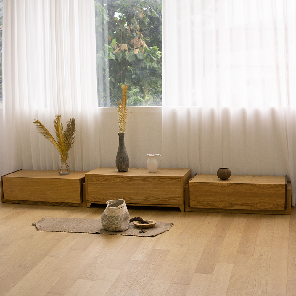 레이첼 북유럽 원목 tv거실장 3000 슬로우우드