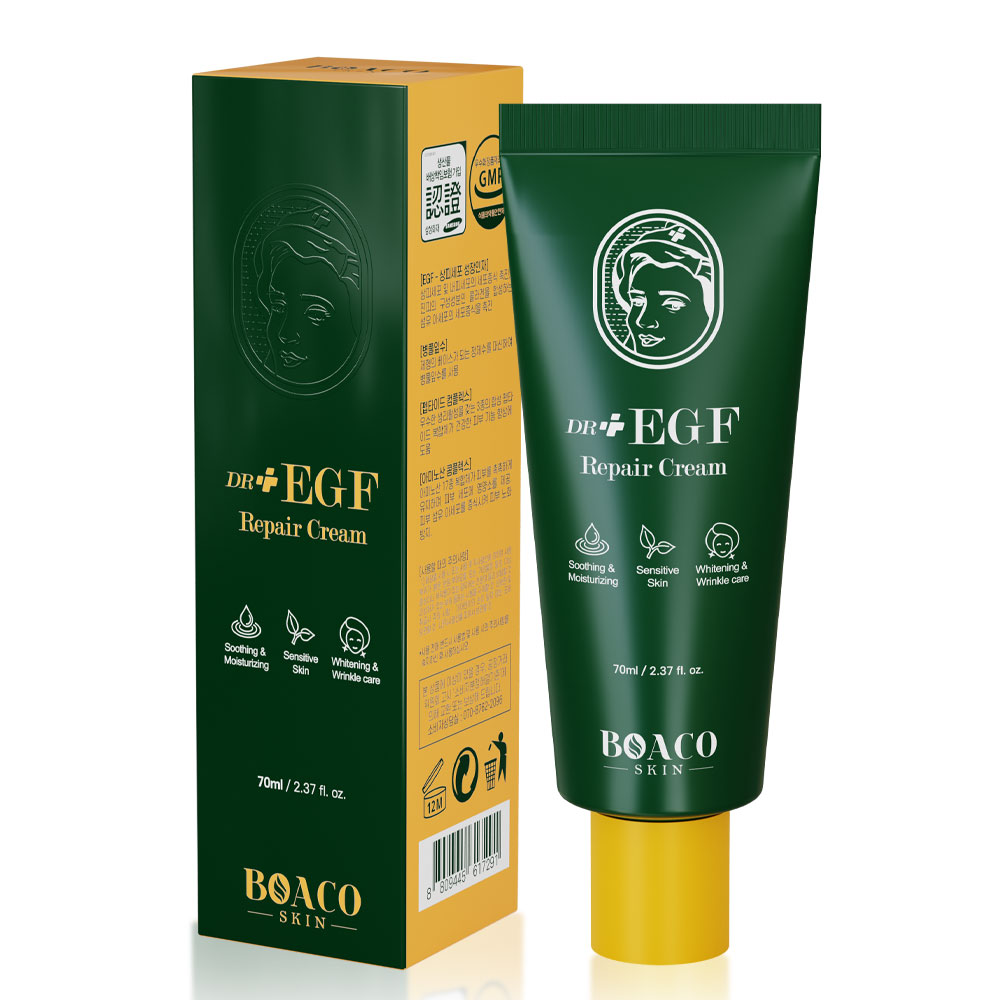 보아코스킨 EGF 리페어크림 70g 마데카크림 여드름 트러블 피부진정