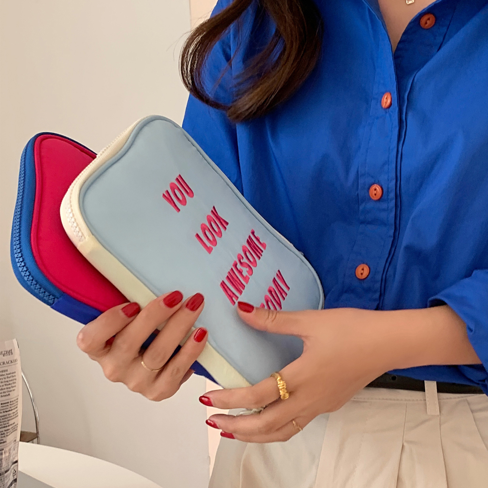 투명샵 애플 워치 스트랩 파우치 갤럭시워치 줄 보관함 - 상세 이미지 2