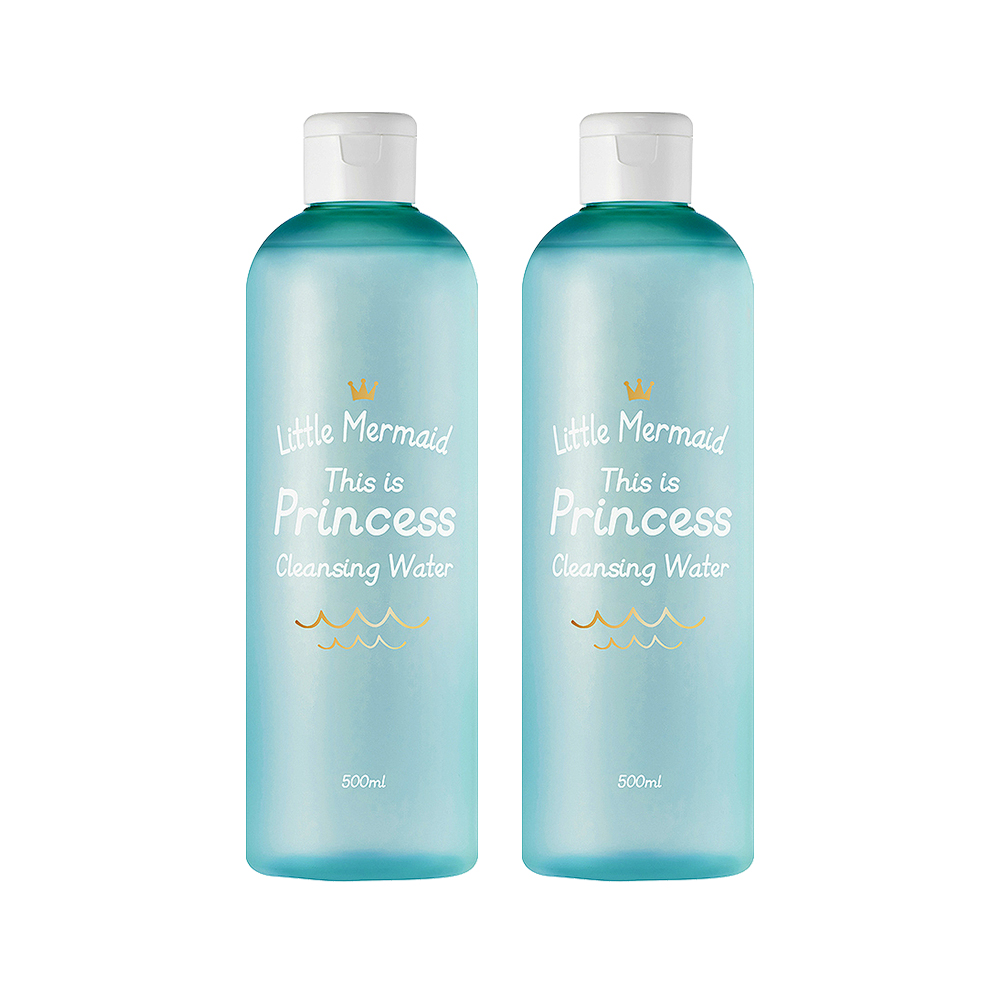 리틀머메이드 디스 이즈 프린세스 클렌징워터 500ml x 2개 솔직 후기 | 피부 타입별 분석 - 대표 이미지