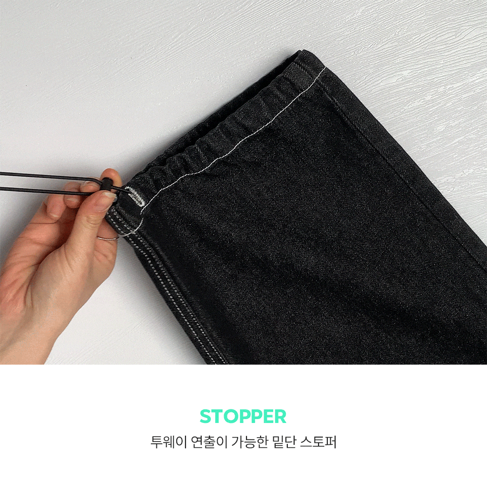 [3천장돌파][MADE] 빅사이즈 S-4XL 미유키 투웨이 스트링 청 밴딩 카고바지 Y2K 룩 상세 이미지 8