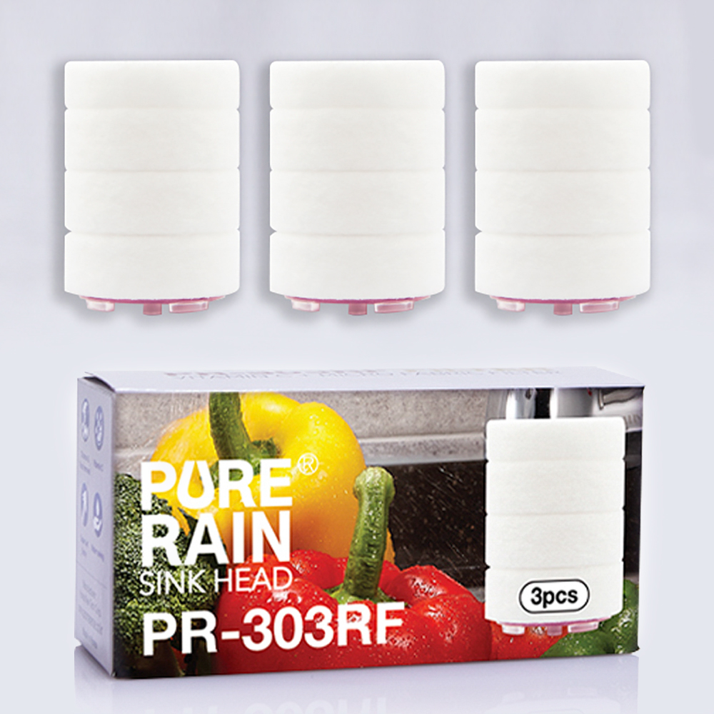 퓨어레인 PR-303RF 주방용 헤드 리필 필터 1BOX 3개입 [LB198] - 상품 이미지