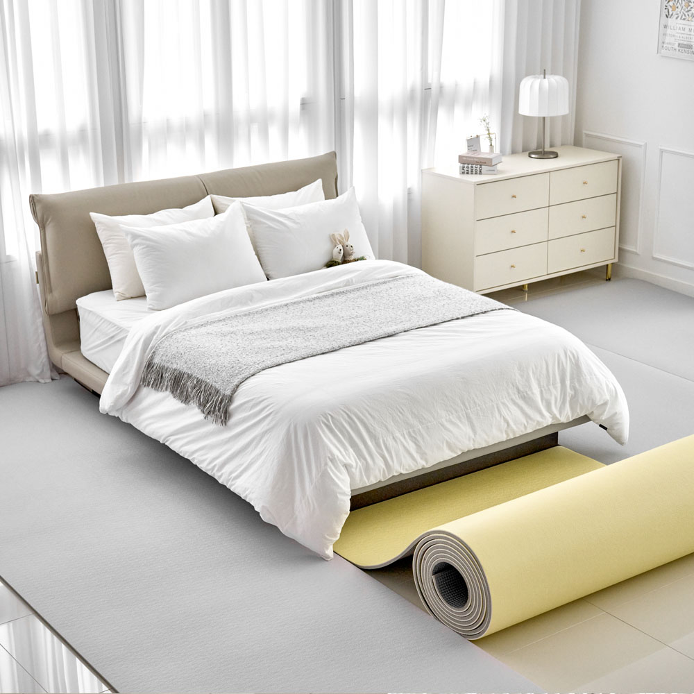 롤마루 층간소음 롤매트 plus 셀프시공 PVC 유아 아기 놀이방 복도 거실 110x100cm - 상세 이미지 5