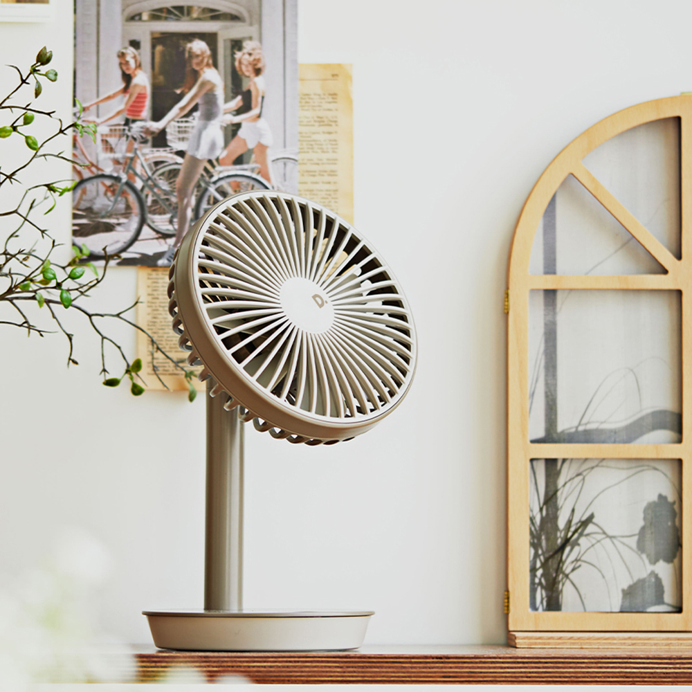 듀플렉스 탁상용선풍기 무선 캠핑 사무실 책상 소형선풍기