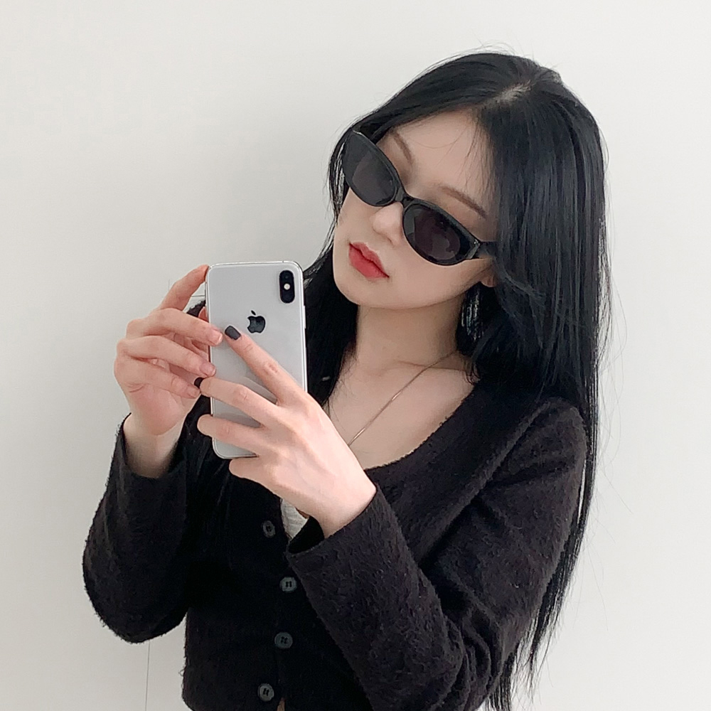 [UV400] 캣츠 플랫 와이드 스트릿 힙 틴트 선글라스 3color 상세 이미지 17