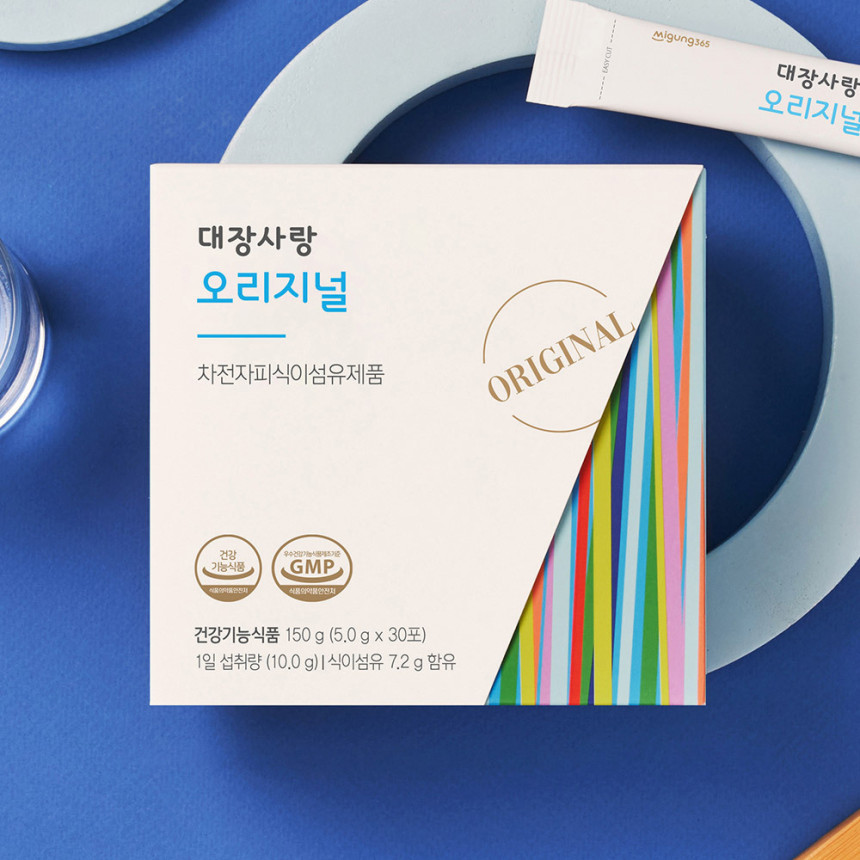 대장사랑 오리지널 차전자피 식이섬유 30포, 1개 사진 5