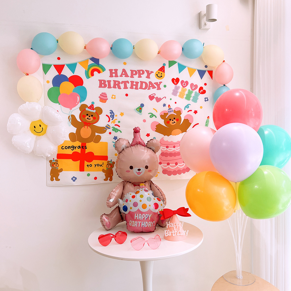 생일파티용품 생일가랜드 축하 현수막 포스터 스마일