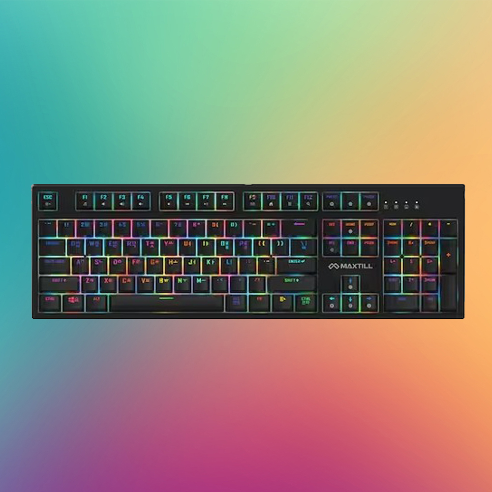 맥스틸 G770K PRO 게이트론 RGB 광축 기계식 키보드 - 메인 이미지