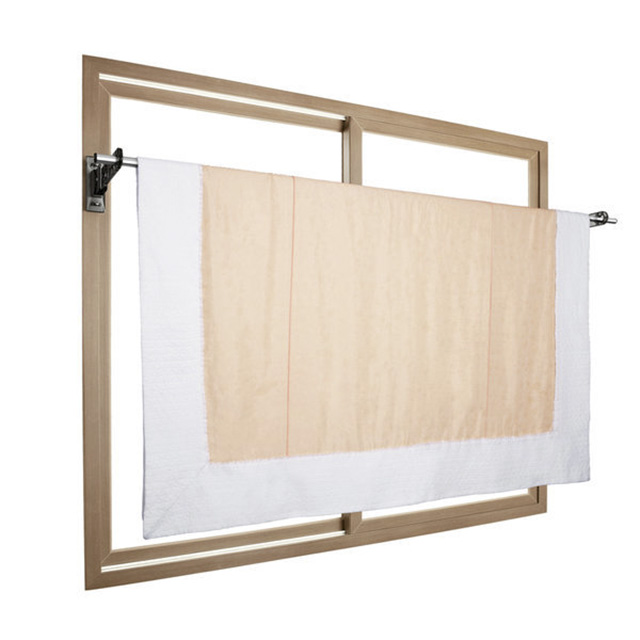 웰렉스 창틀 무티공 공간활용 원룸 튼튼한 접이식 스텐 창문 행거 이불 빨래 건조대 CTH