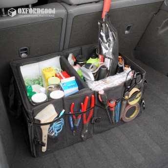 오토반 옥스퍼드600d 차량용 트렁크 접이식 정리함 수납함