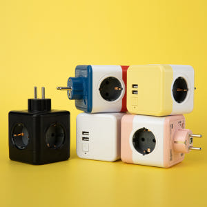 파워큐브V2 스위치 usb멀티탭 4구 고용량멀티탭 컬러 멀티콘센트 고전력... 실사용 후기 | 효과 있을까? - 상품 이미지 2