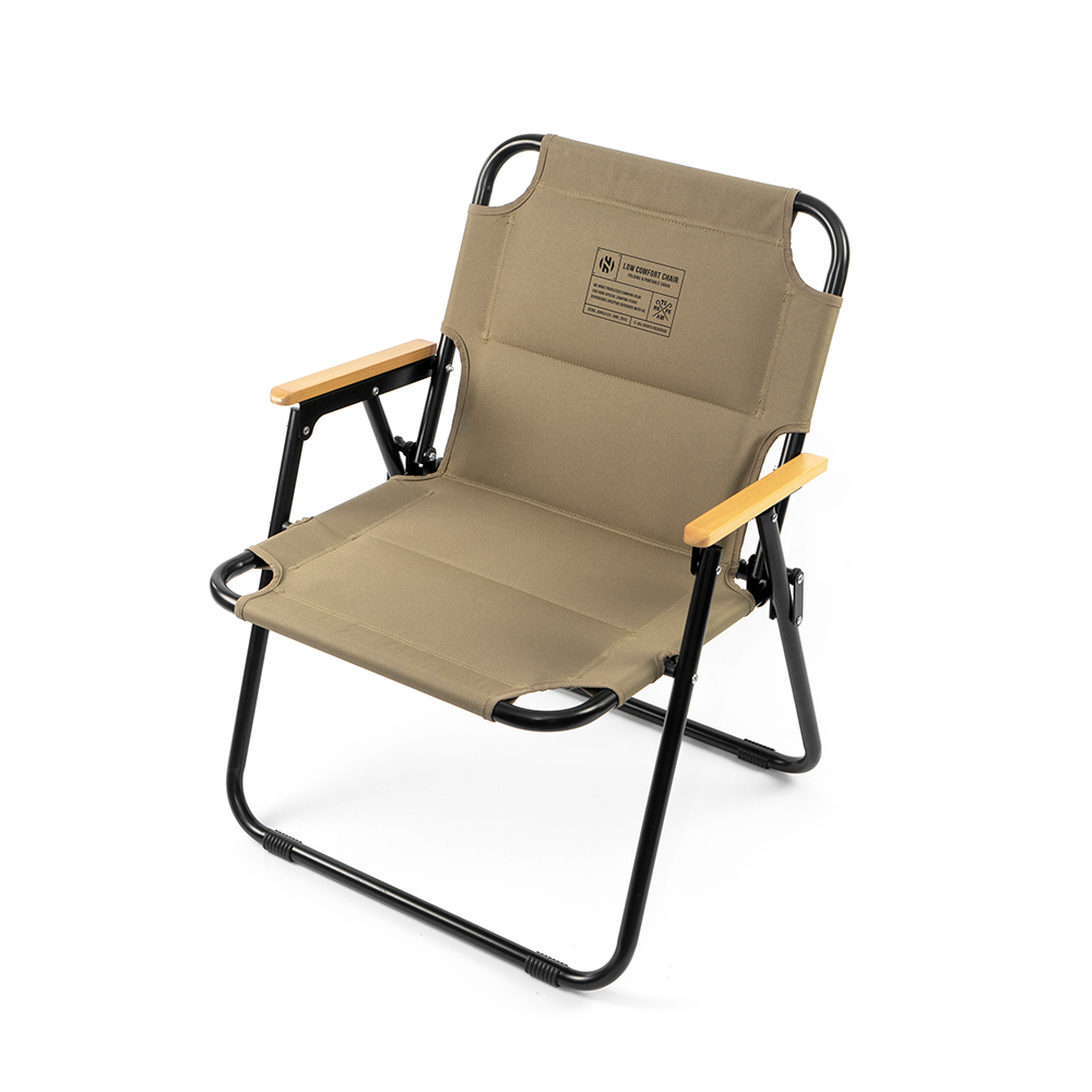 노스피크 로우 컴포트 체어 올리브탄