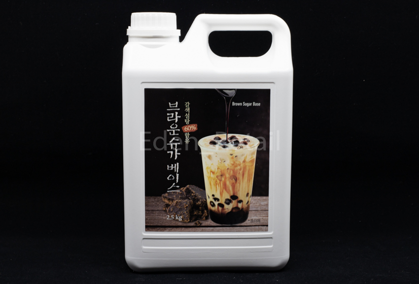 대만 흑당시럽 브라운슈가시럽 2.5kg - 상품 이미지