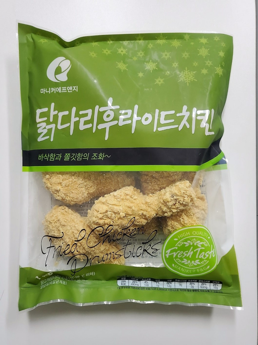 마니커 닭다리 후라이드 치킨 간편 에어프라이어 조리법 내 돈으로 만드는