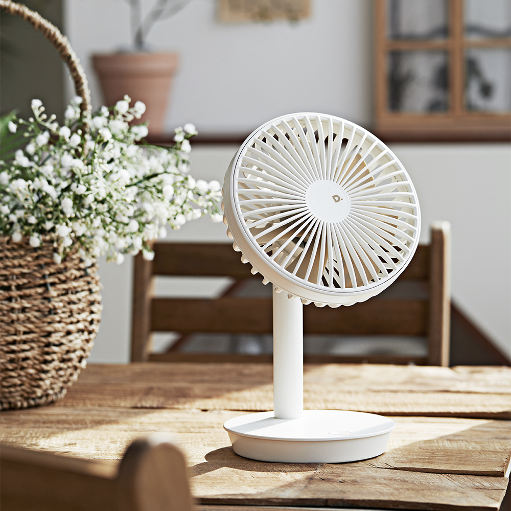 듀플렉스 탁상용선풍기 무선 캠핑 사무실 책상 소형선풍기