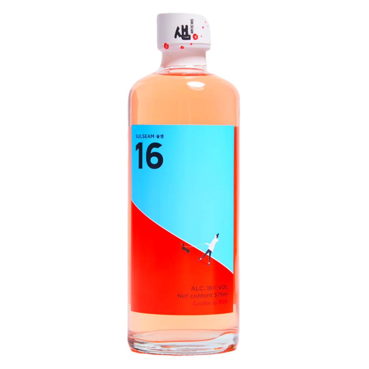술샘16 오미자주 16도 375ml 증류주 오미자 리큐르 - 상품 이미지