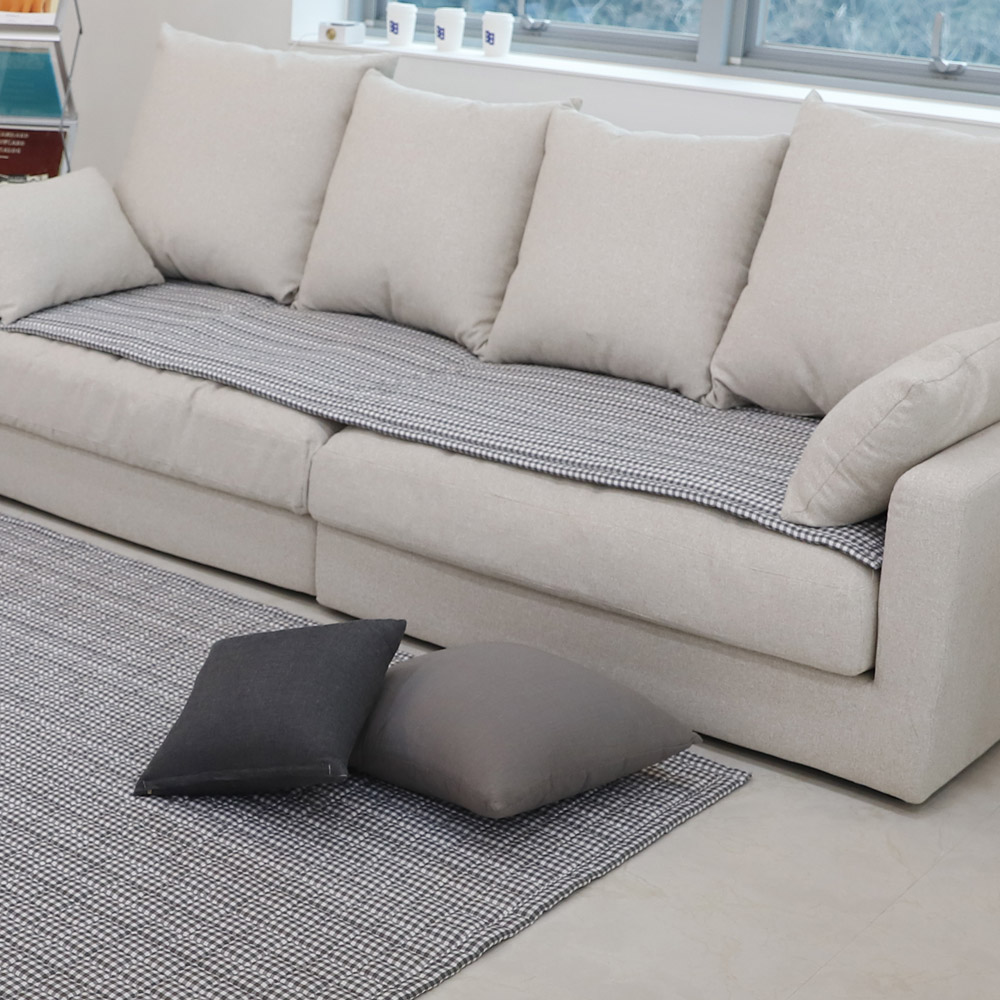 국산 극세사 쇼파패드 4인용 겨울 소파 매트 레이즈