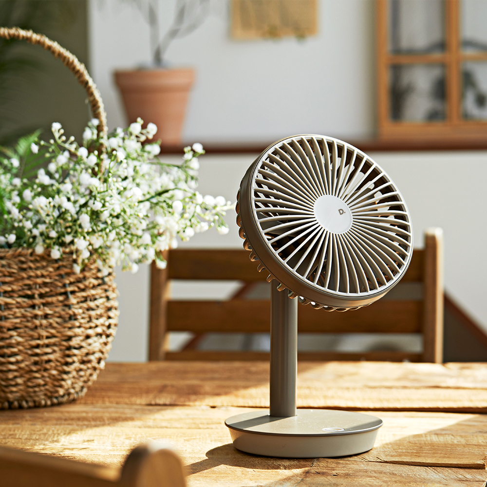 듀플렉스 탁상용선풍기 무선 캠핑 사무실 책상 소형선풍기