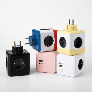 파워큐브V2 스위치 usb멀티탭 4구 고용량멀티탭 컬러 멀티콘센트 고전력... 실사용 후기 | 효과 있을까? - 상품 이미지 3