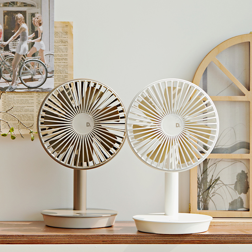 듀플렉스 탁상용선풍기 무선 캠핑 사무실 책상 소형선풍기