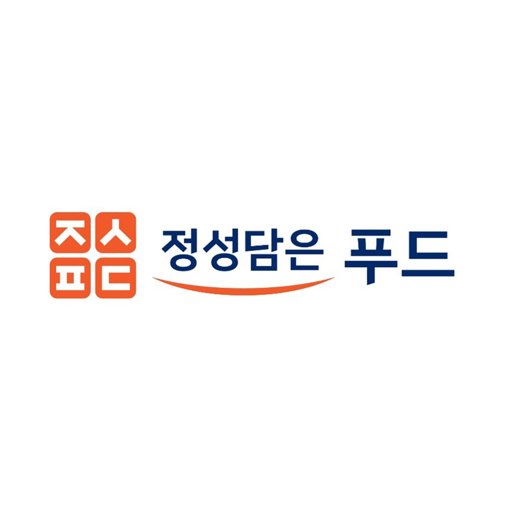 정성담은푸드 스토어 로고