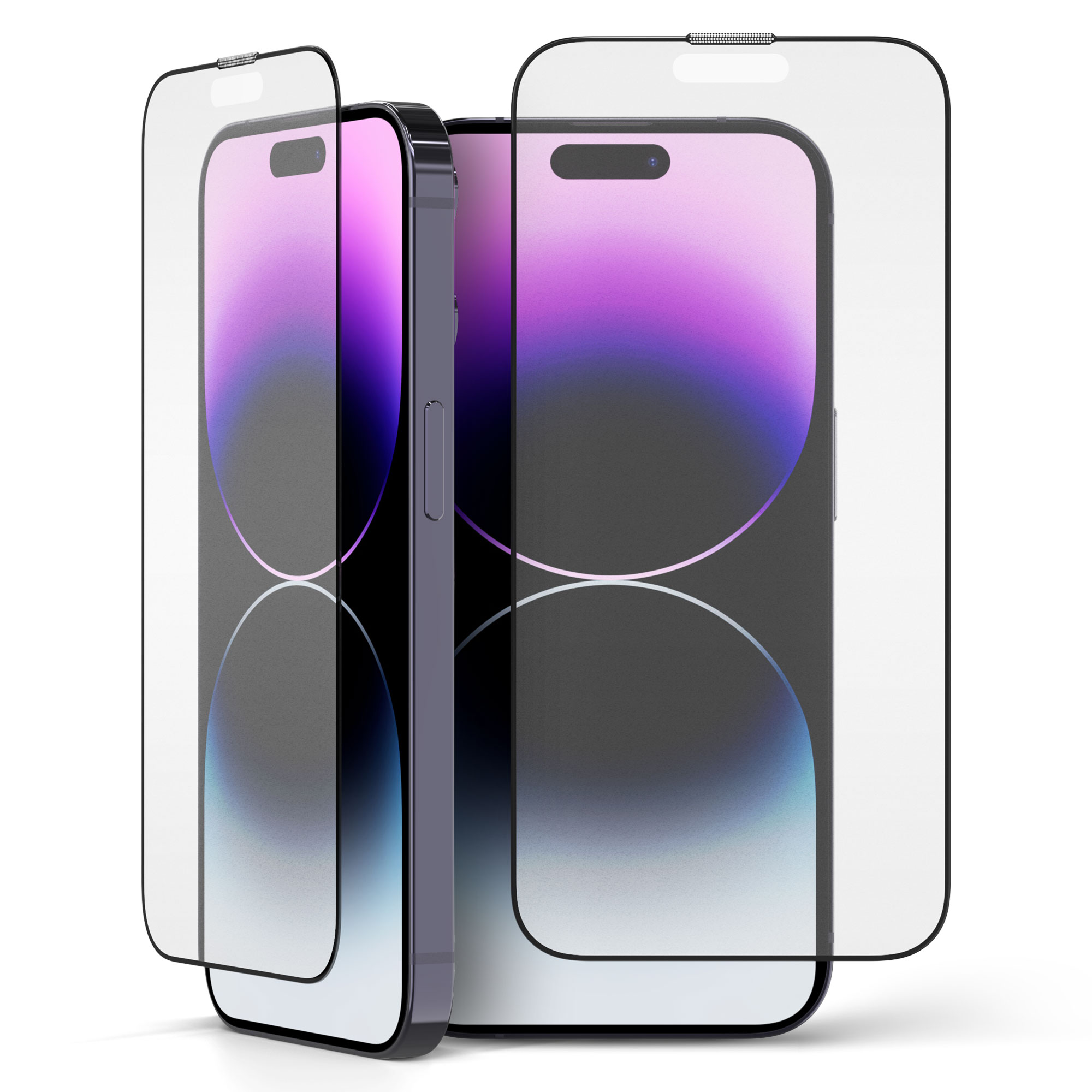 강화유리 풀커버 액정보호 필름 무광 지문방지 아이폰7/8/se2/se3, 2매입