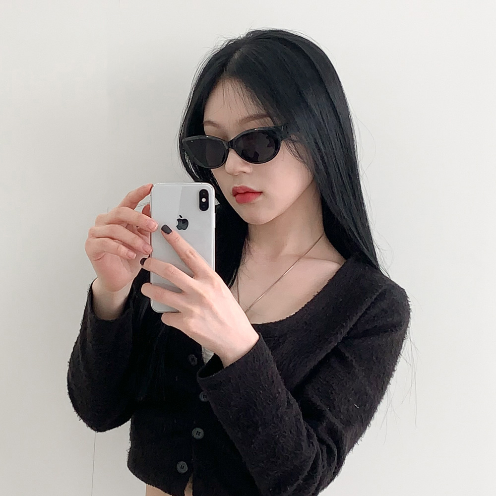 [UV400] 캣츠 플랫 와이드 스트릿 힙 틴트 선글라스 3color 상세 이미지 18
