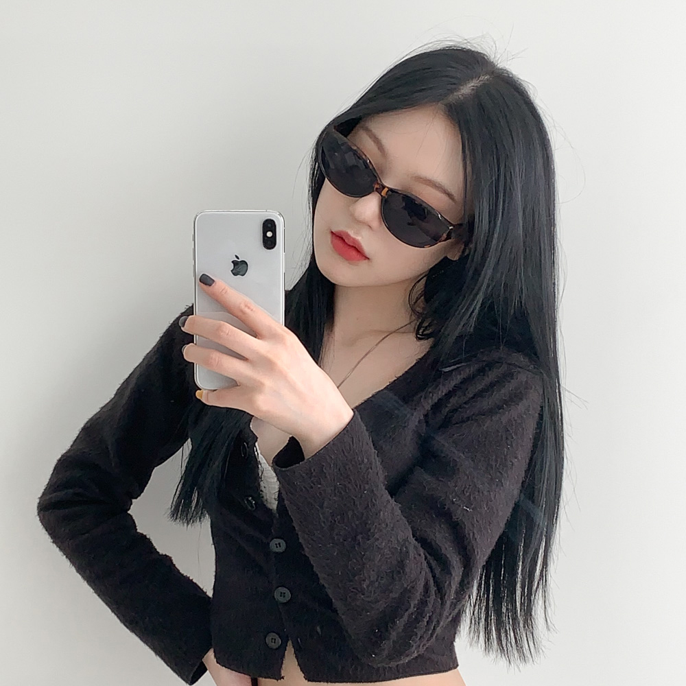 [UV400] 캣츠 플랫 와이드 스트릿 힙 틴트 선글라스 3color 상세 이미지 9