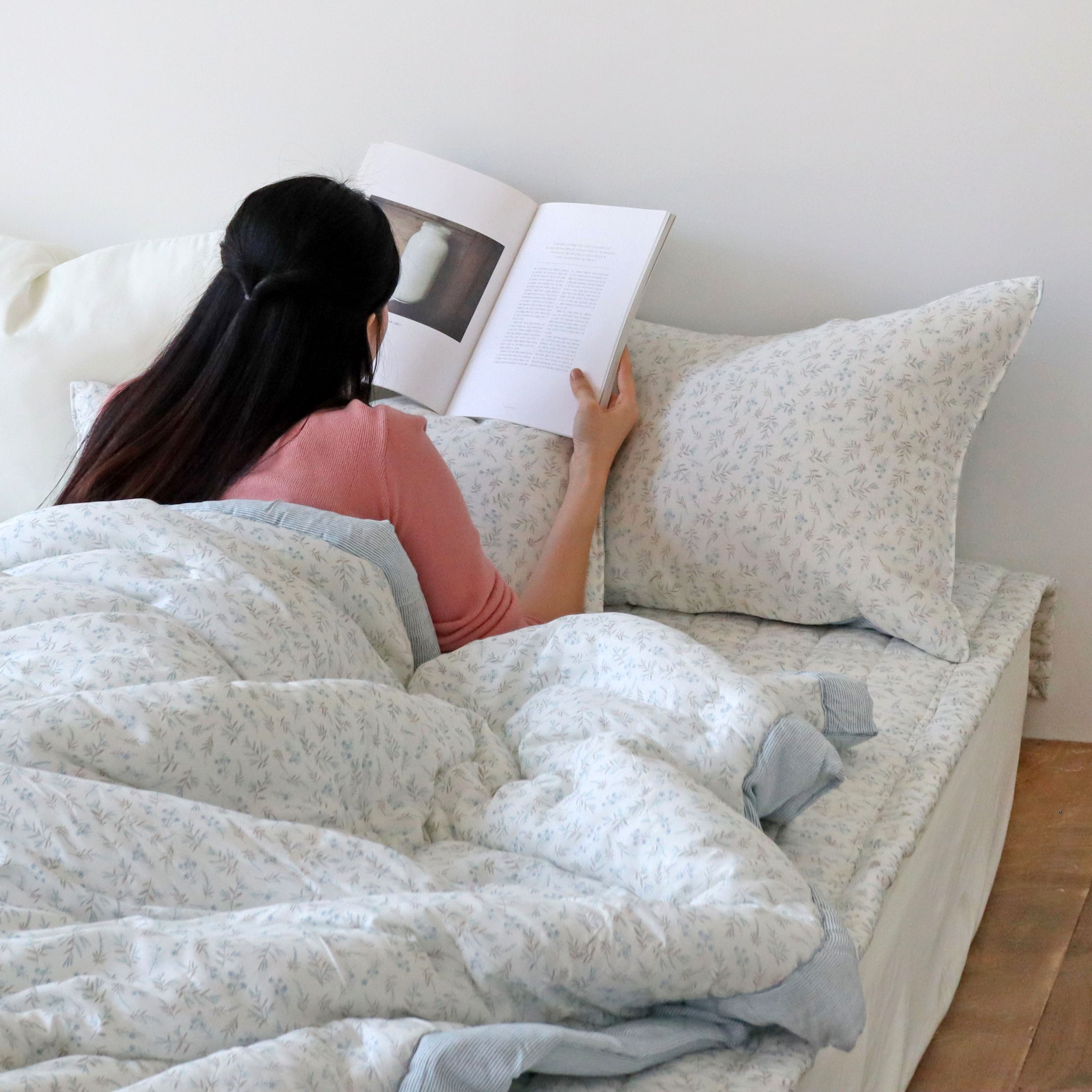 허브 모달 100 미끄럼방지 논슬립 사계절 침대패드 SS