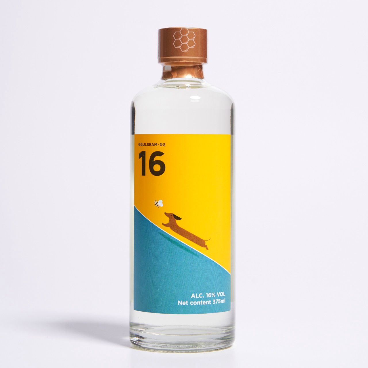 꿀샘 16도 375ml 술샘 꿀주 벌꿀술 리큐르 - 메인 이미지
