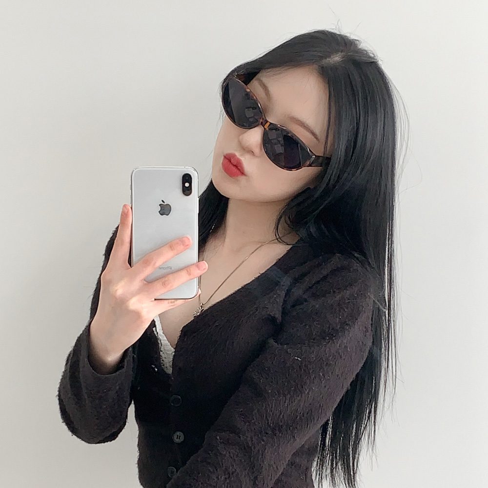 [UV400] 캣츠 플랫 와이드 스트릿 힙 틴트 선글라스 3color 상세 이미지 8