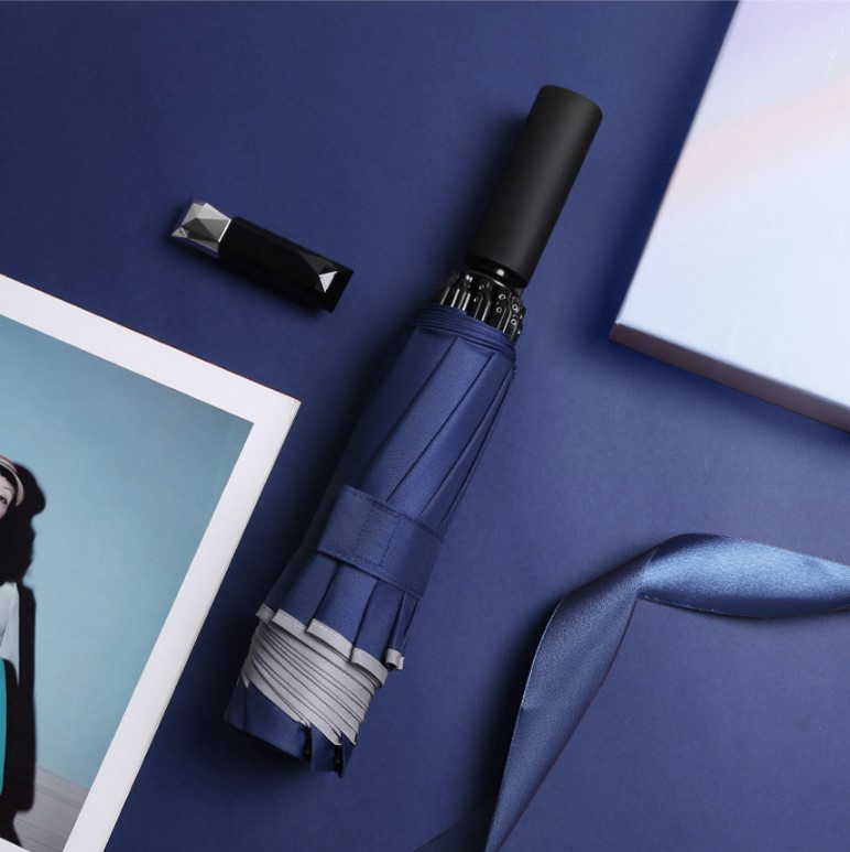 우산 올리브영 꺼꾸로 편의점 3단 자동 접이식