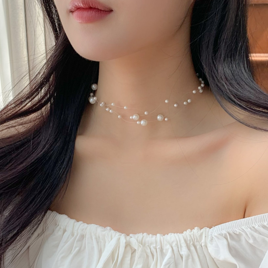 [❤당일출고❤60color/여름비즈목걸이/핸드메이드18종] 여름 얼리 썸머 비즈 초커 목걸이 18type *2개이상 구매시 할인 상세 이미지 480