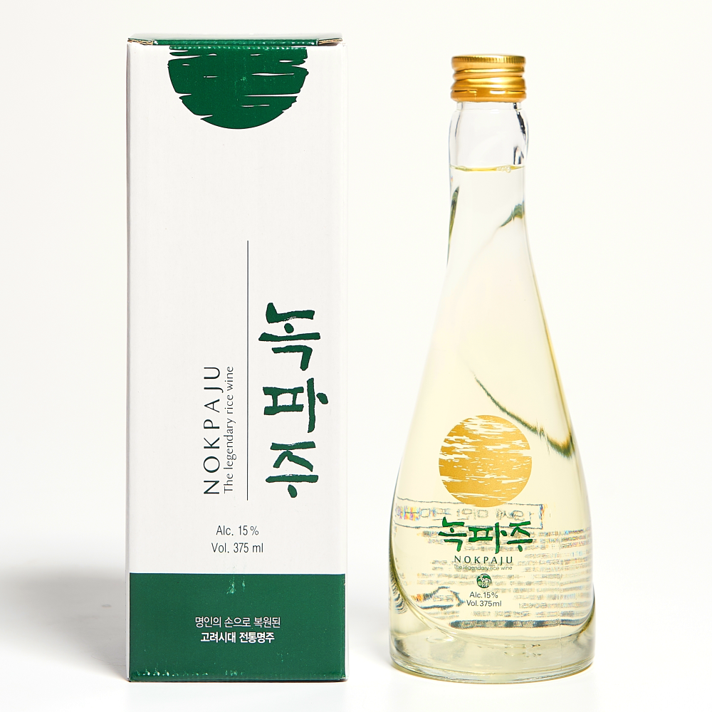 녹파주 15도 375ml 약주 박흥선 명인 - 상품 이미지