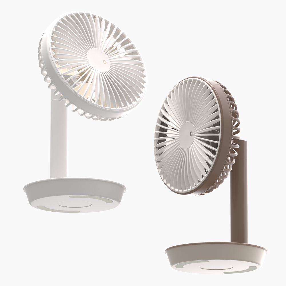 듀플렉스 탁상용선풍기 무선 캠핑 사무실 책상 소형선풍기