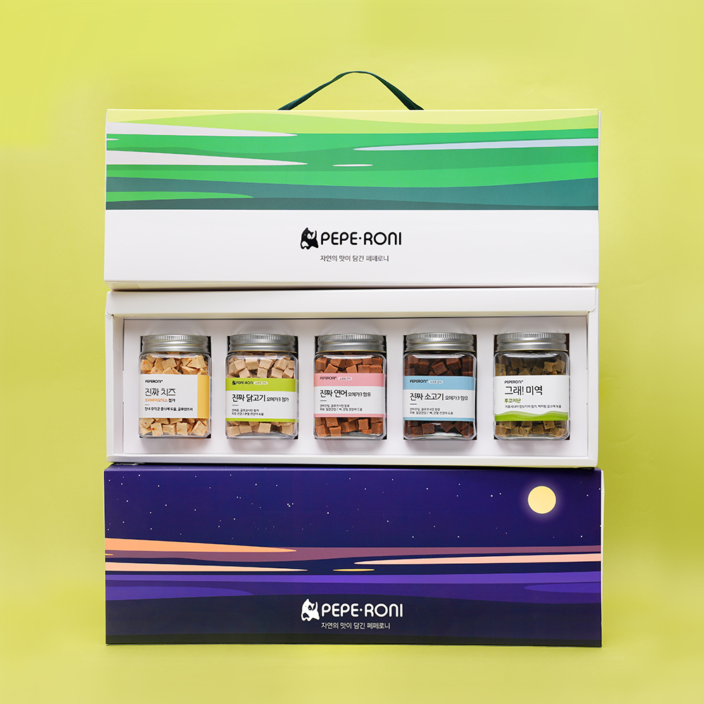 Gift box 페페로니 진짜 프리바이오틱스 치즈 2개+치즈고구마 2개 - 상세 이미지 5