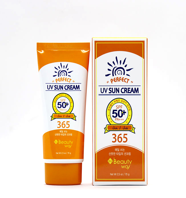 온가족 저자극 유기자차 선크림 70g SPF50 백탁없는 자외선 차단제 스킨톤 워터프루프 - 상세 이미지 2