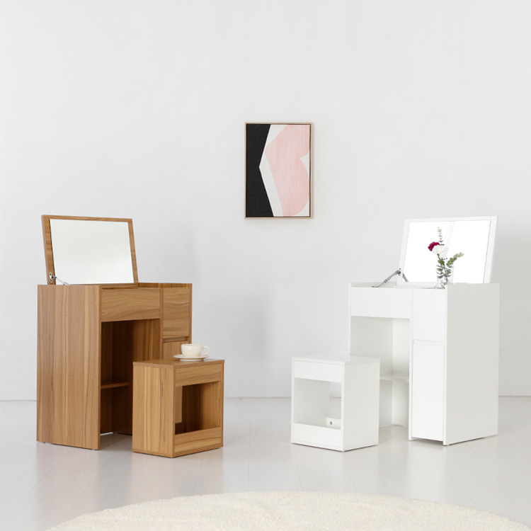 피크 수납 화장대 600 화이트 5554.8679