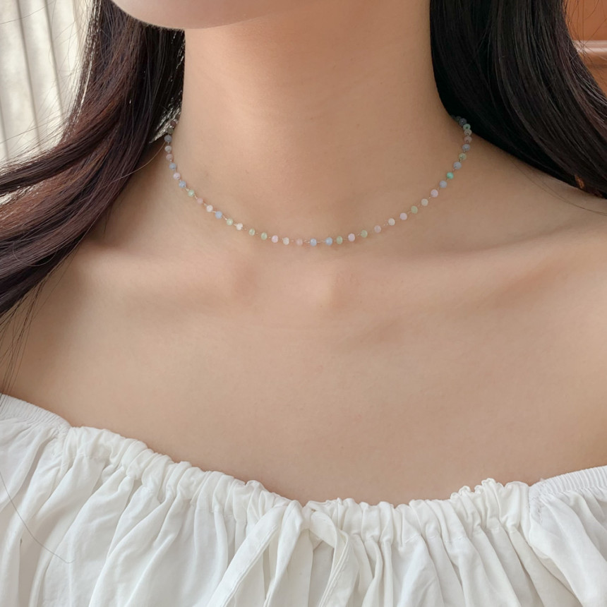 [❤당일출고❤60color/여름비즈목걸이/핸드메이드18종] 여름 얼리 썸머 비즈 초커 목걸이 18type *2개이상 구매시 할인 상세 이미지 257