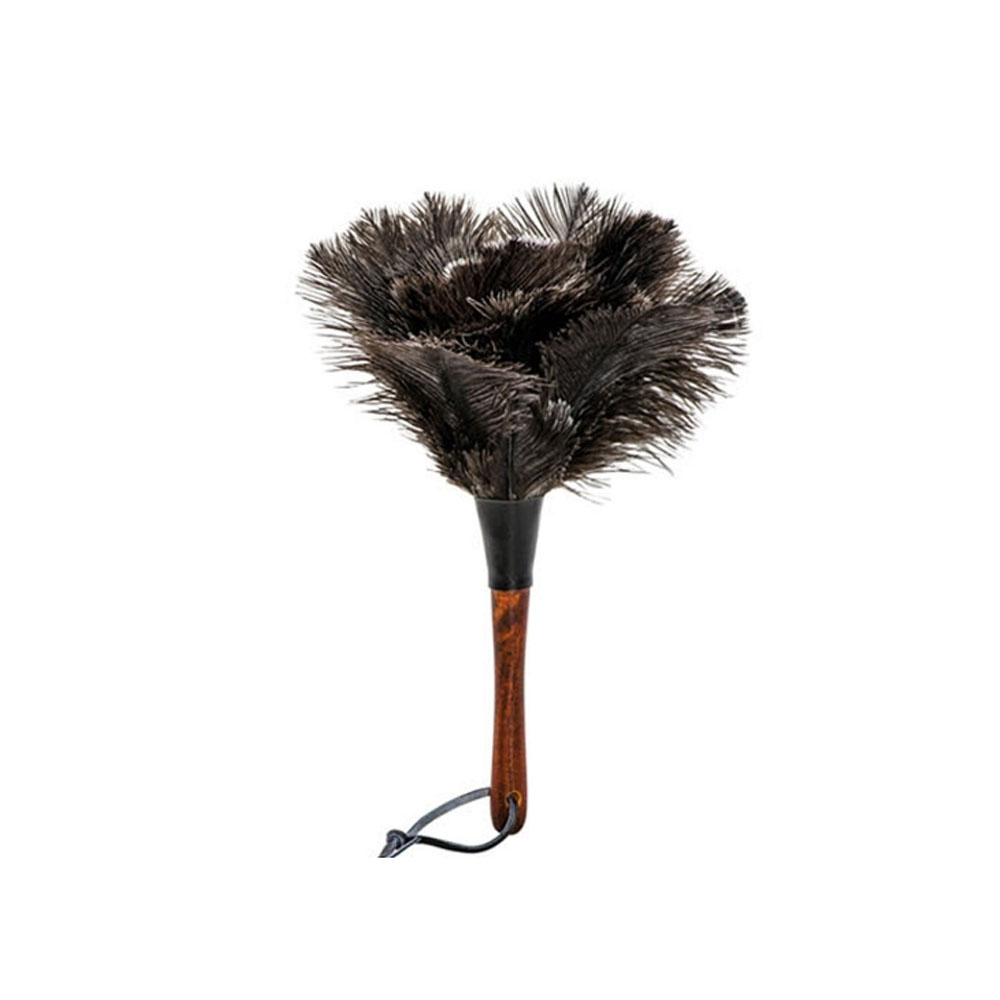 레데커 타조털 먼지털이 먼지털이개 블랙 30cm [I]